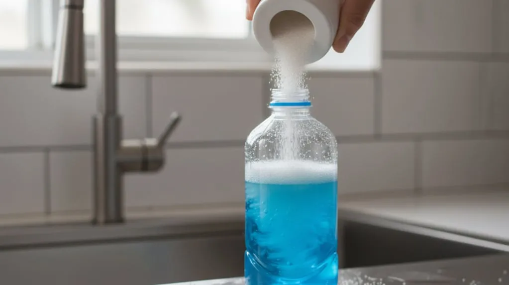 Prova socker + diskmedel — ett oväntat städtrick